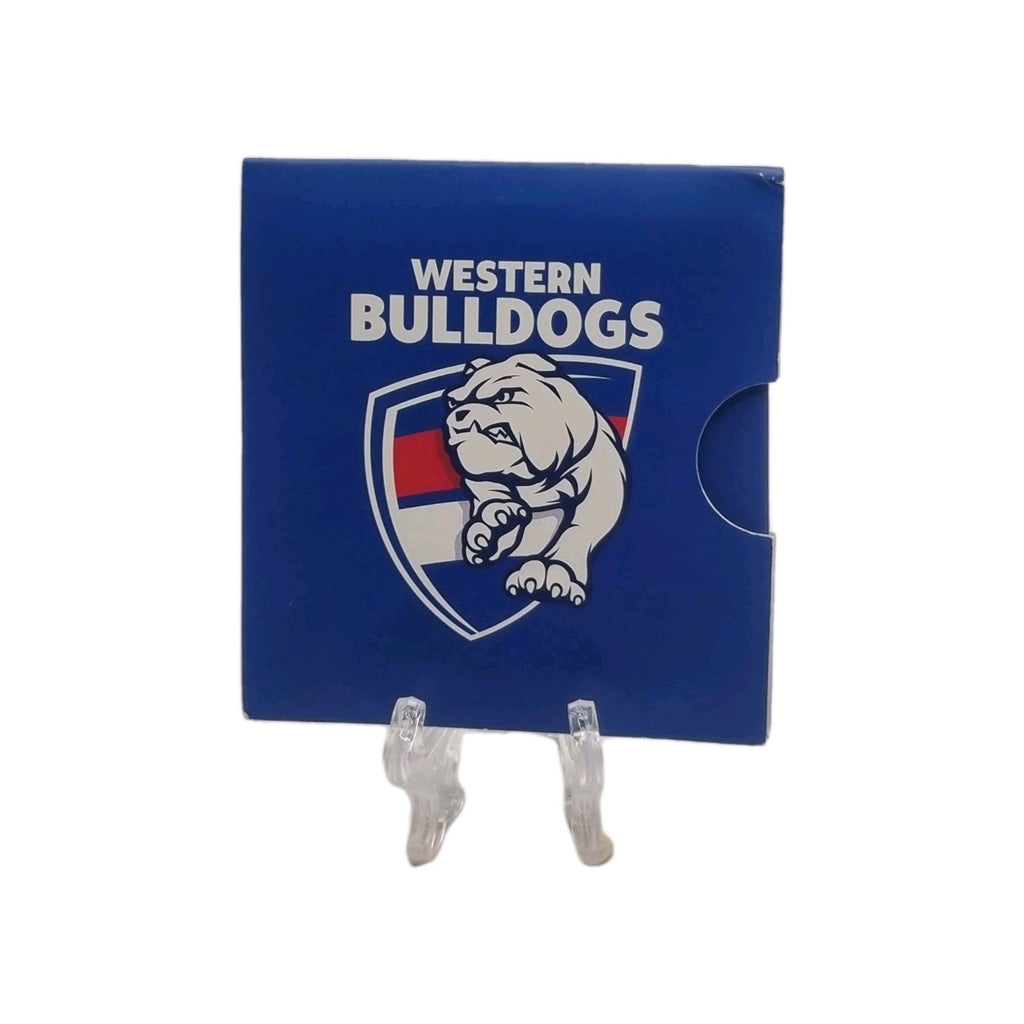 2023 AFL Western Bulldogs $1 One Dollar Carded Coin - Royal Australian Mint RAM