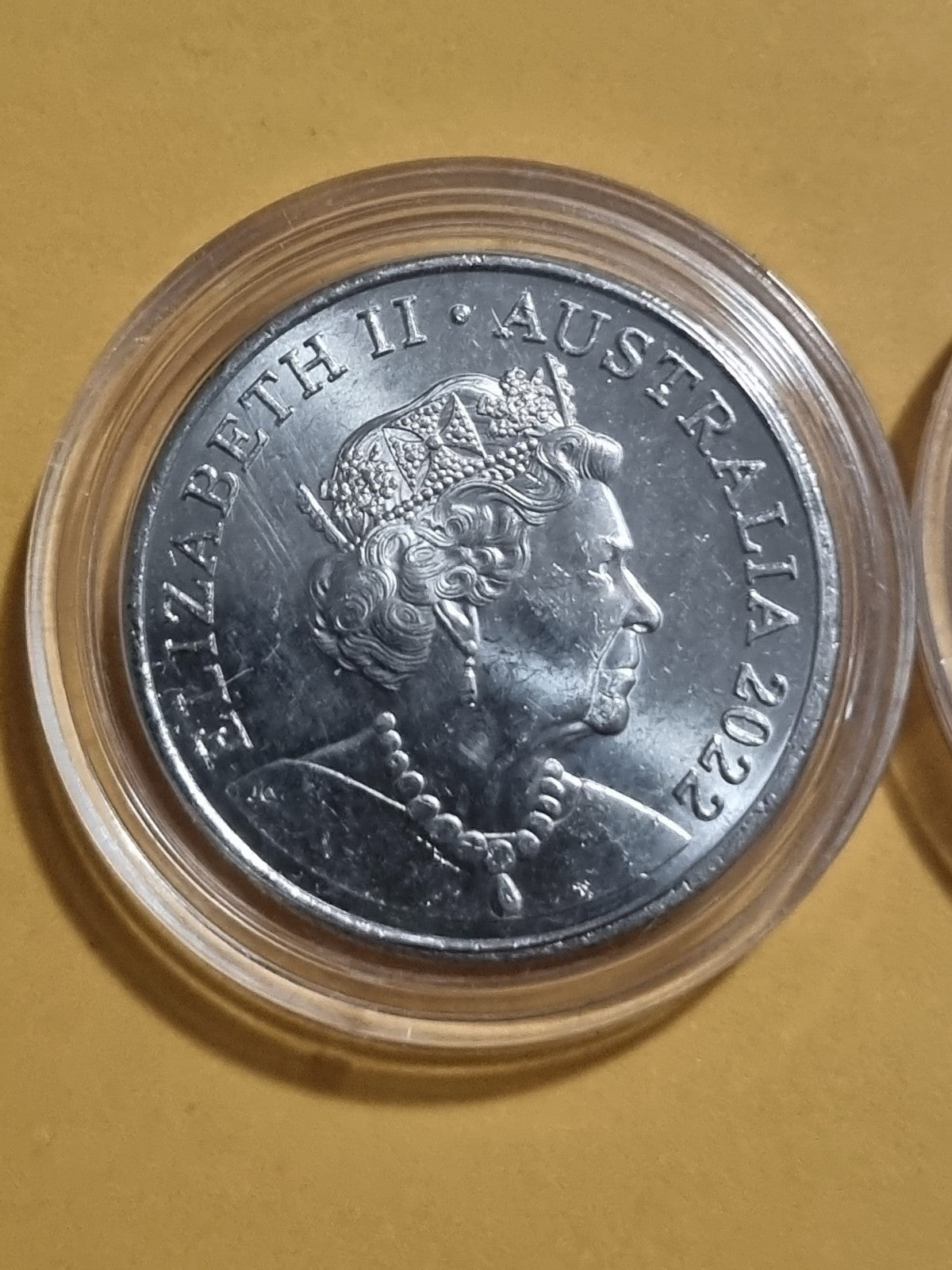 2022 & 2024 UNC 20 Cent Platypus Coins in Protective Capsules 
