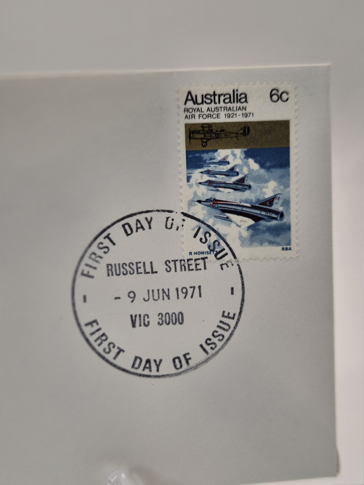 1971 50TH Anniversary Of Royal Australian Air Force FDC - First Day Cover 