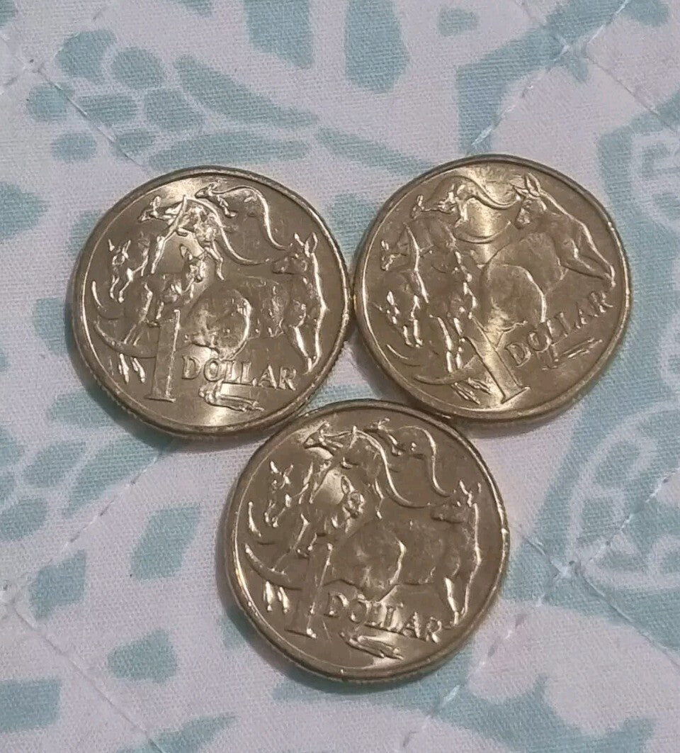  2018 , 2019 IRB , 2020 JC One Dollar Coins Uncirculated $1