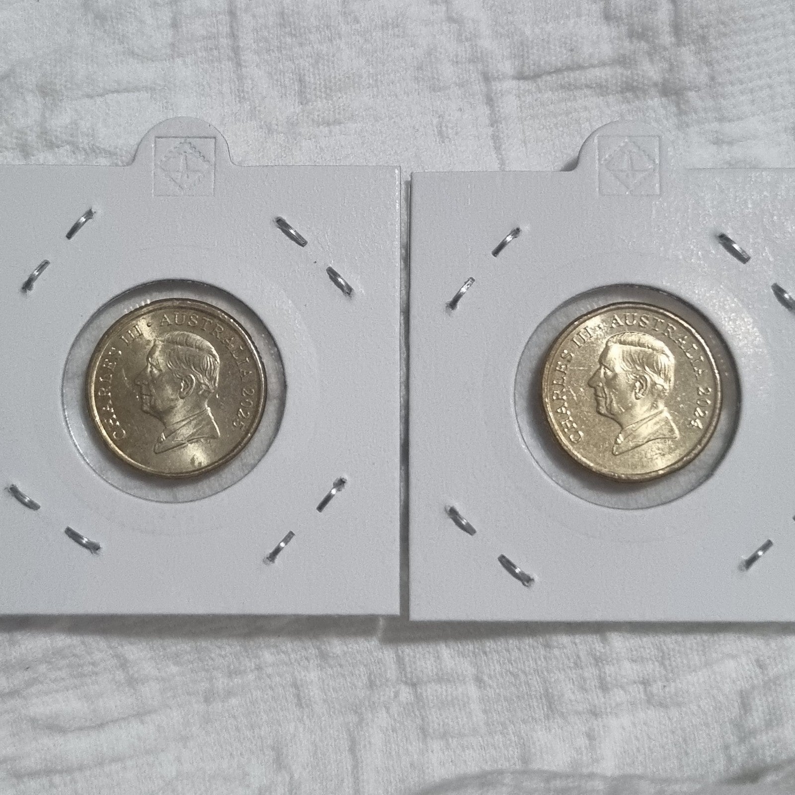2024 & 2025 $2 Two Dollar Elder Coins Uncirculated In 2x2 Holder - 2 Coins Total