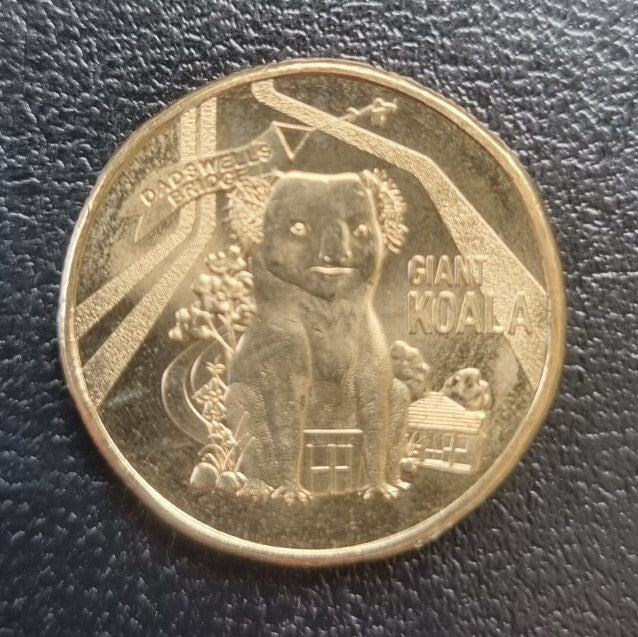 2023 Aussie Big Things - Giant Koala $1 Coin Lightly Circulated