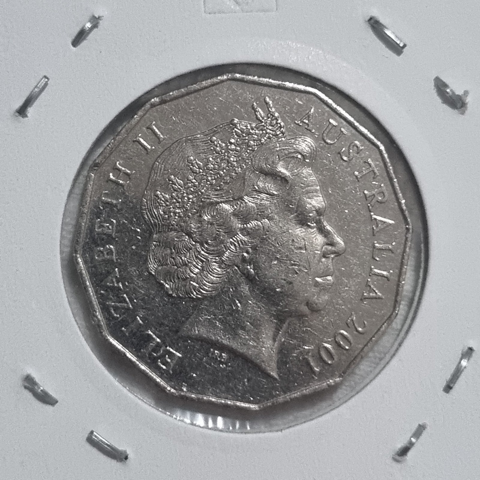 2001 50 Cent Centenary Of Federation - New South Wales - Circulated 