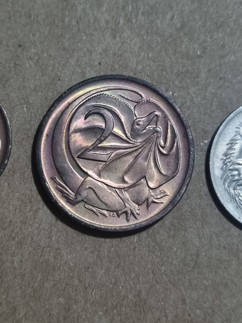 1978 One Two Five Ten Twenty Cent Australian Coins 1 2 5 10 20 Cents