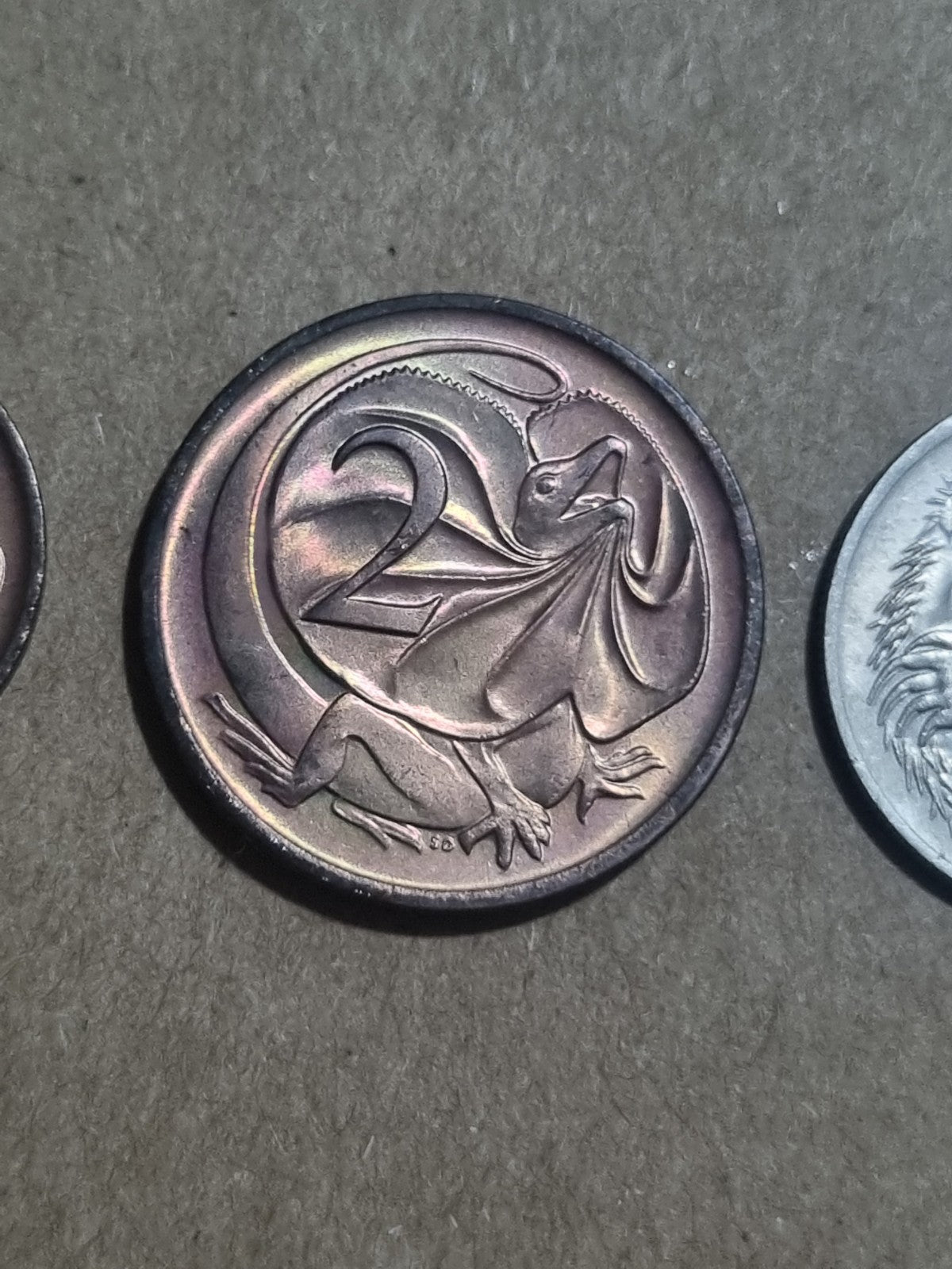 1978 One Two Five Ten Twenty Cent Australian Coins 1 2 5 10 20 Cents