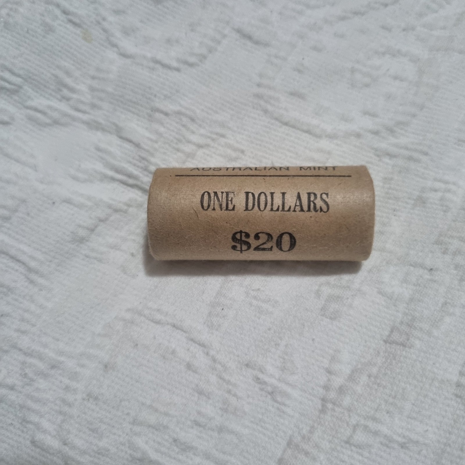 $1 One Dollar RAM Coin Roll  - 1984 With Free Storage Tube