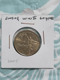 2005 UNC 1 Dollar 60th Anniversary WWII Dancing Man 