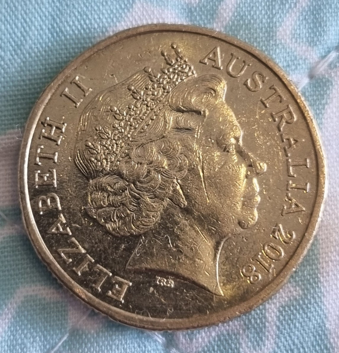 2018 Rim Error - One Dollar $1 Coin 