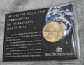 1992 $5 Five Dollar Commemorative Carded Coin - International Year Of Space