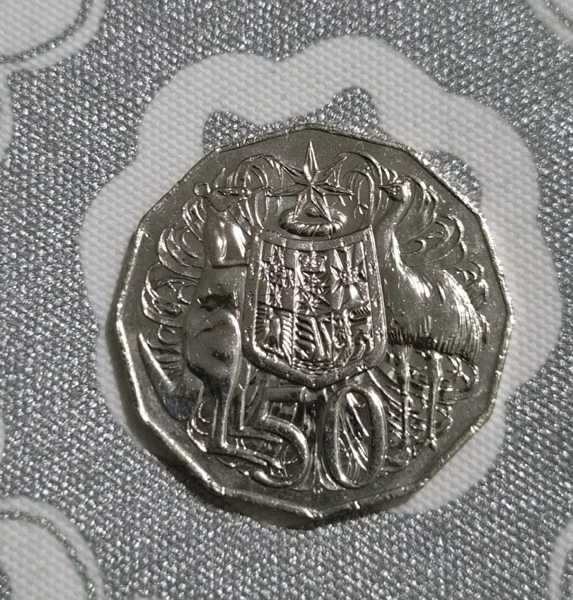 2006 50 Cent Coin Coat of Arms 