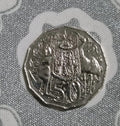2006 50 Cent Coin Coat of Arms 