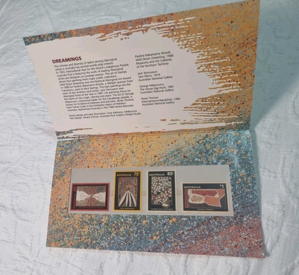1993 Dreamings - Stamp pack