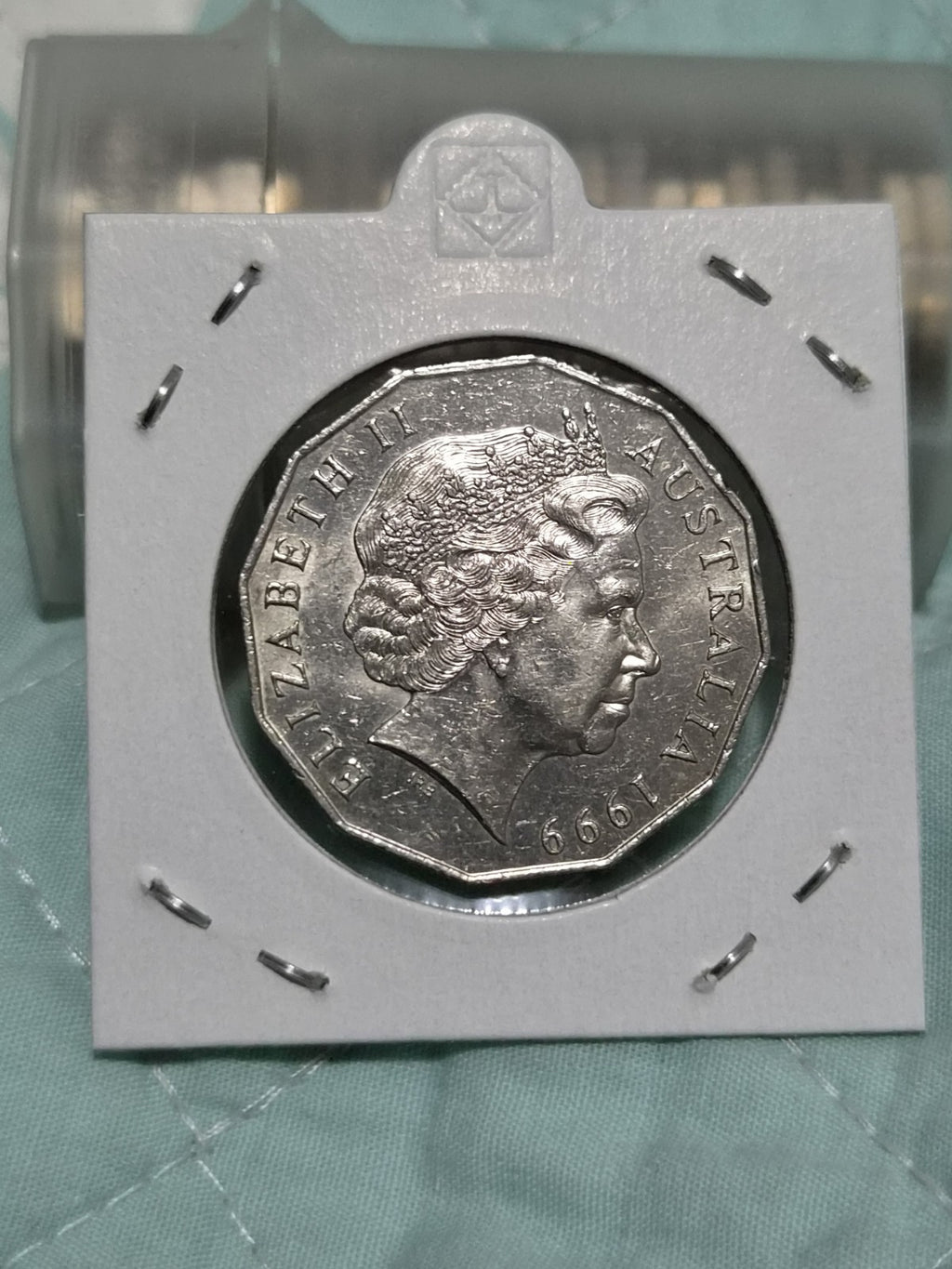 1999 50 Cent Coin Coat of Arms 