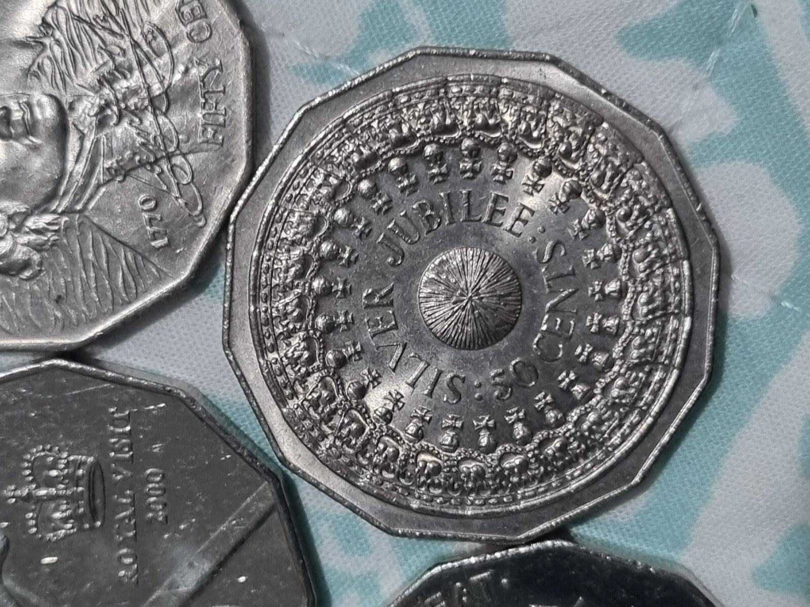 5 x 50 Cent Various Commemorative Coins Excellent Conditions (2 x UNC)