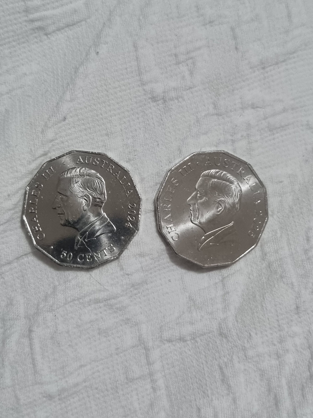2 x 2024 50 Cent Uncirculated Coins - COA & NAIDOC 