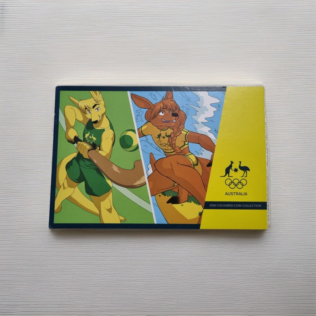 2020 Tokyo Olympic Games 5 Coin Set In Folder