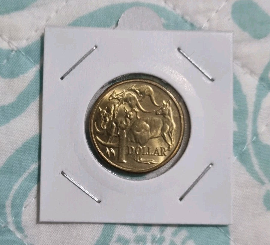 1985 One Dollar Coin UNC In 2x2 Holder 