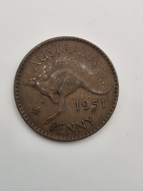 1951 Australian Penny 