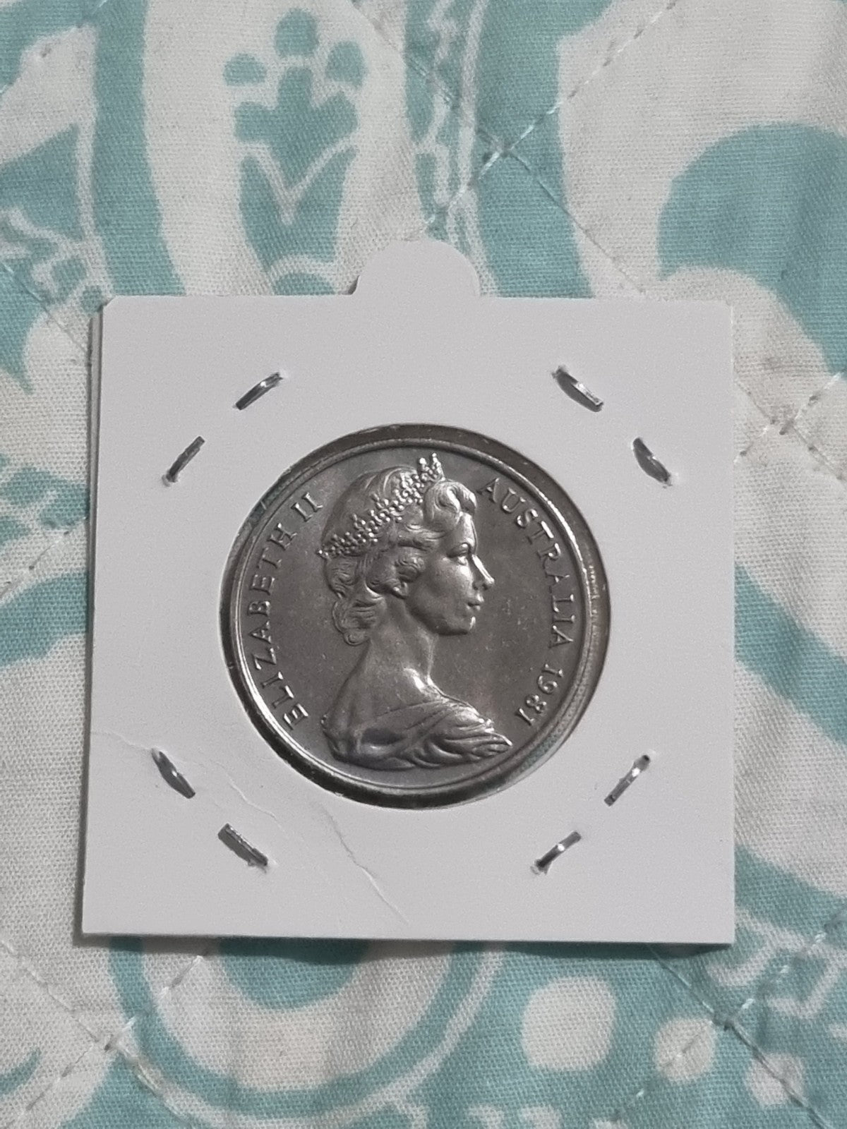 1981 UNC 20 Cent in 2x2 Holder 