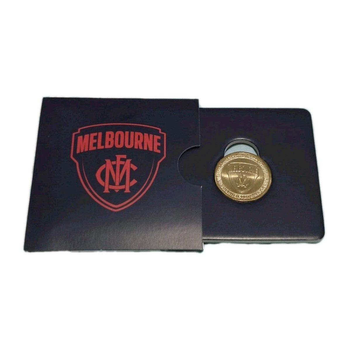 2023 AFL Melbourne Football Club  $1 One Dollar Carded Coin 