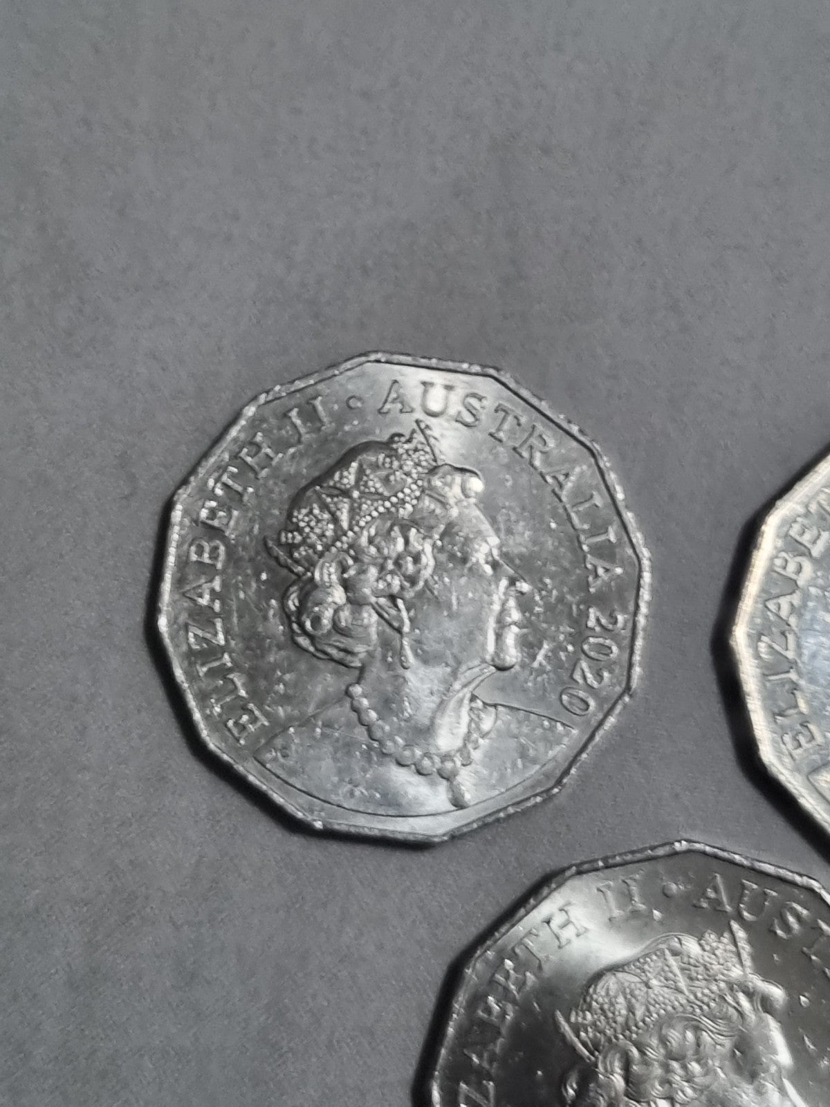2021 50 CENT COIN - 50c -  LOWER MINTAGE - JC 