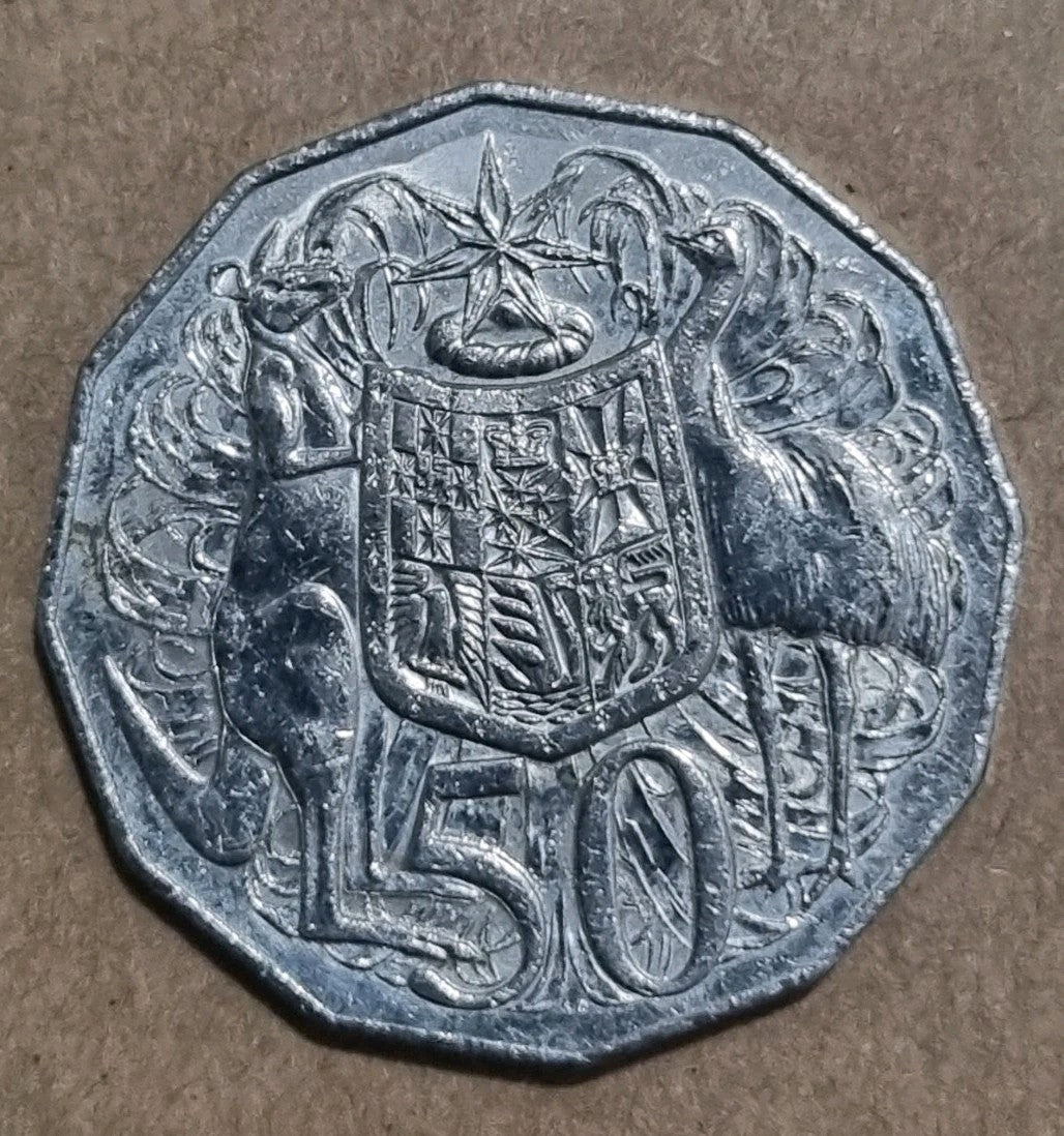 2015 50 Cent Australian Coin Lightly Circulated