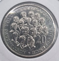 2003 aUNC Volunteers 20 Cent Coin In 2x2 Holder