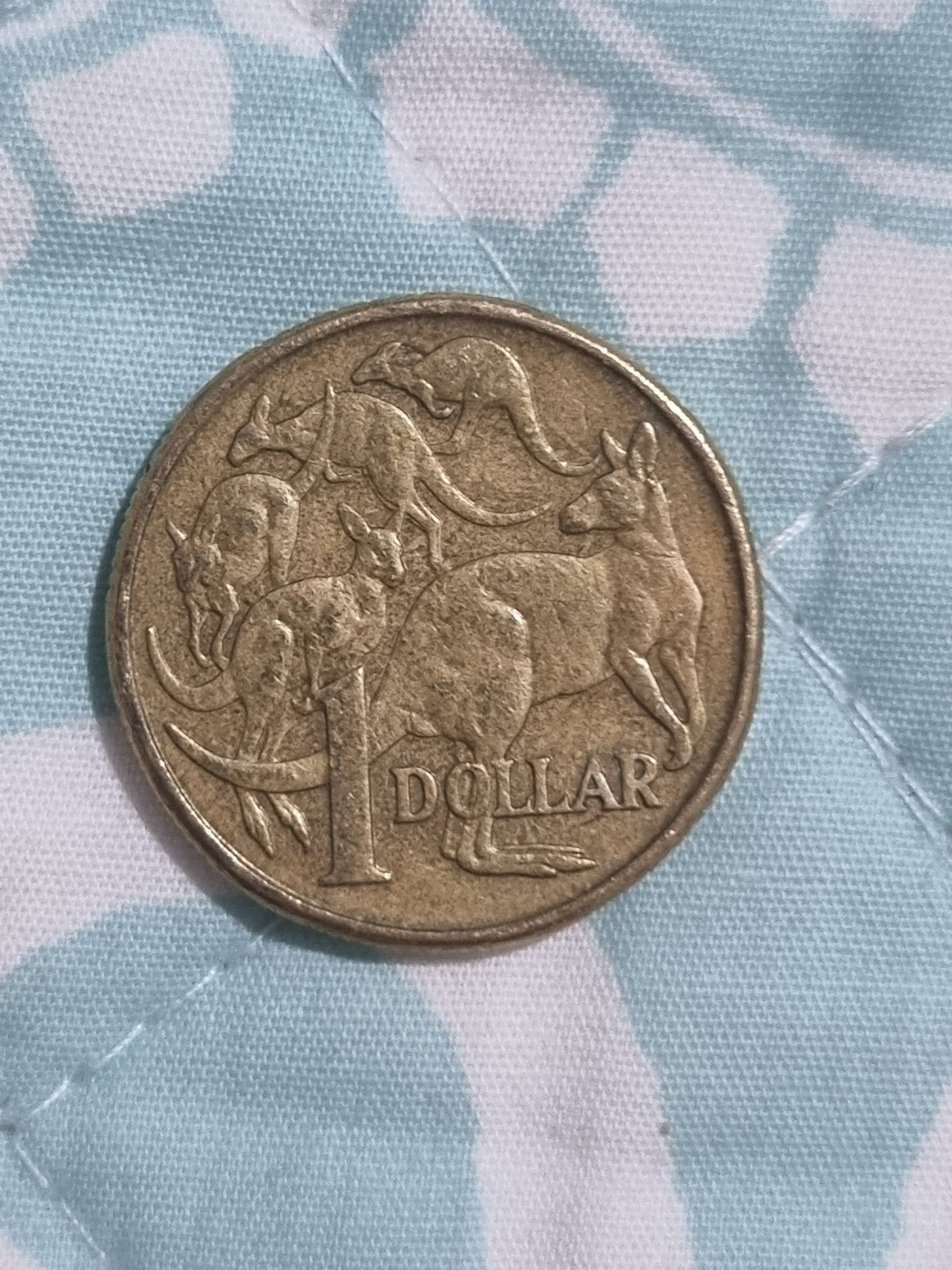1994 1 Dollar Coin - Mob of Roos Rabbit Ears CUD Circulated Condition