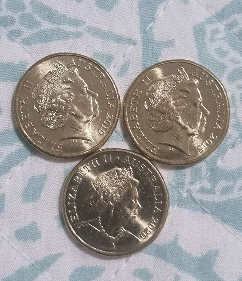  2018 , 2019 IRB , 2020 JC One Dollar Coins Uncirculated $1