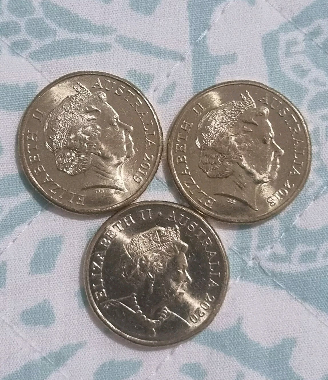  2018 , 2019 IRB , 2020 JC One Dollar Coins Uncirculated $1