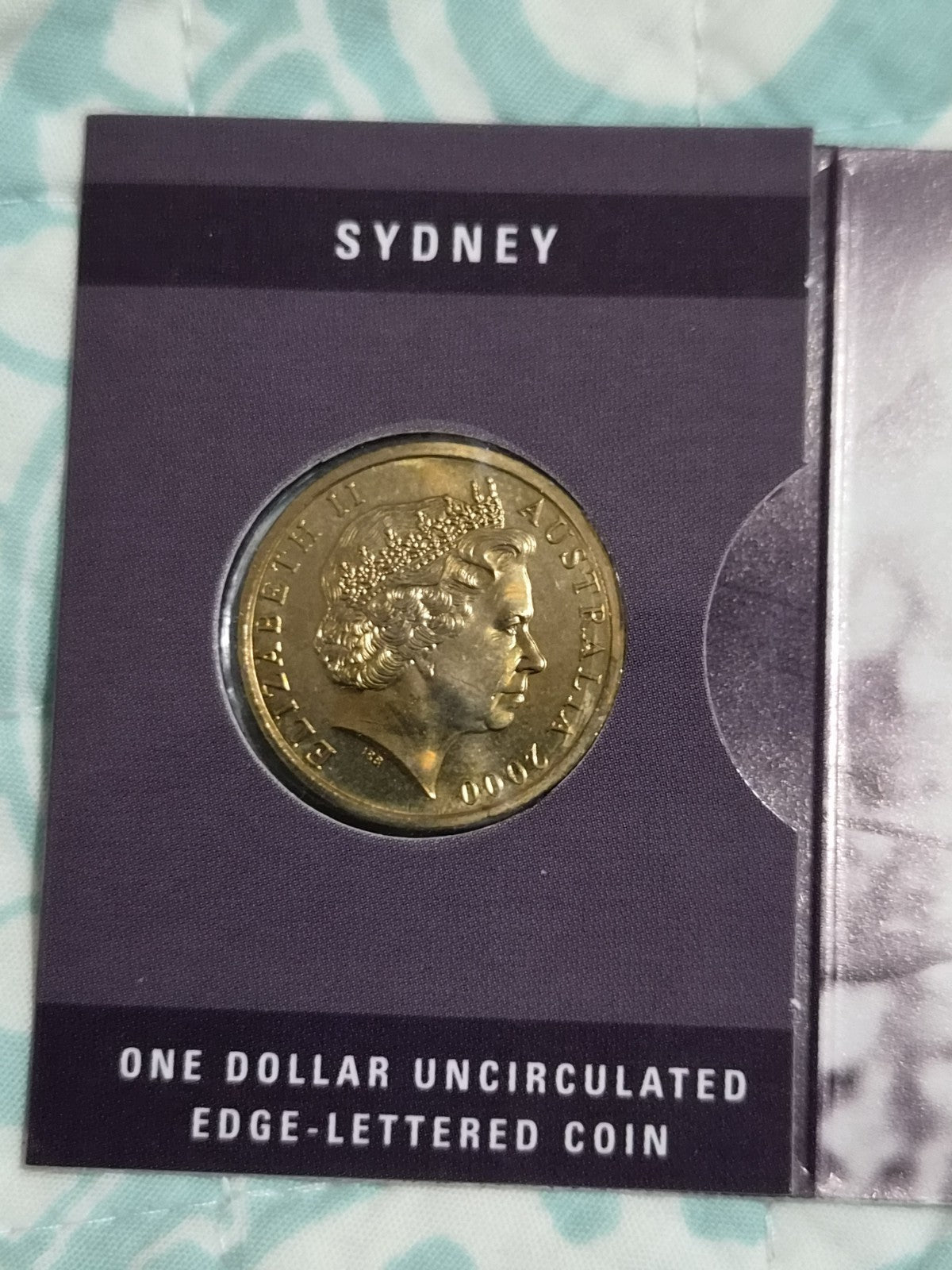 2000 $1 Olymphilex Sydney Mint Mark