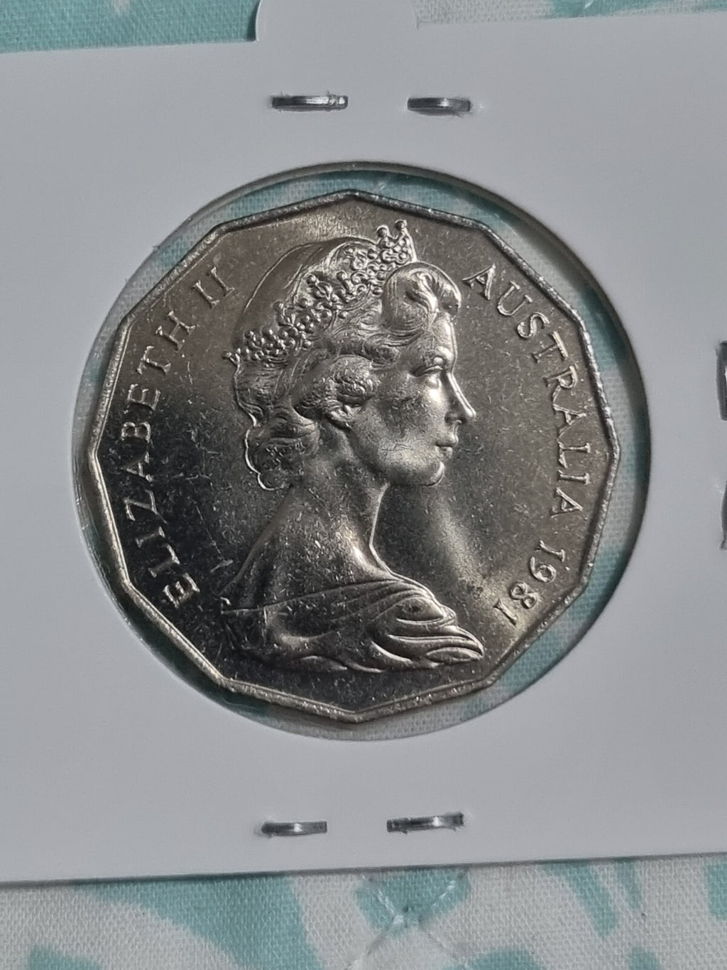 1981 UNC Fifty Cent 50c Coin Princess Diana and Prince Charles