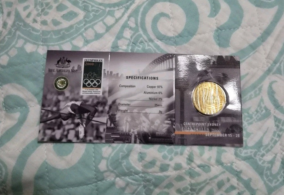 2000 $1 Olymphilex Sydney Mint Mark