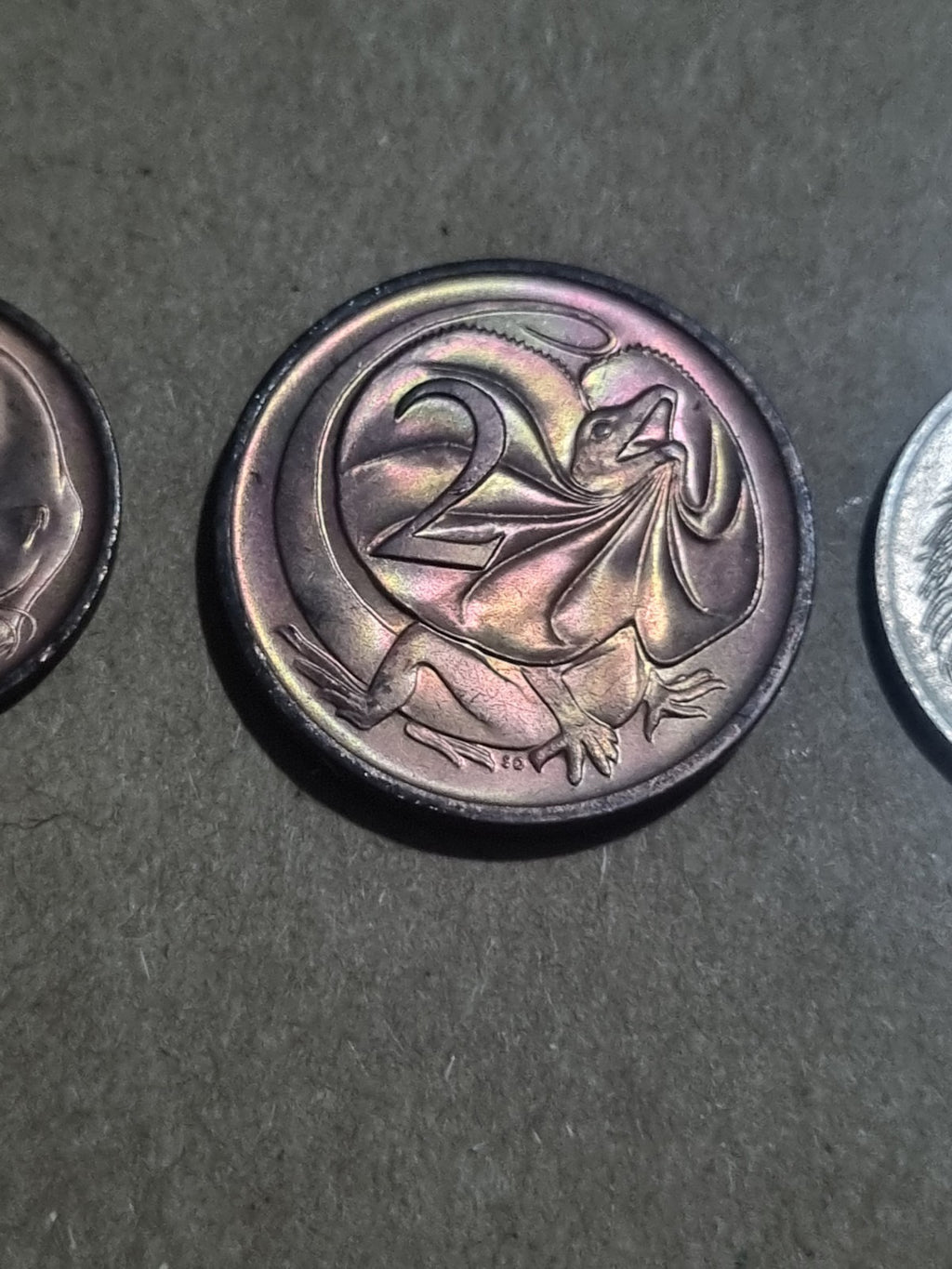 1978 One Two Five Ten Twenty Cent Australian Coins 1 2 5 10 20 Cents