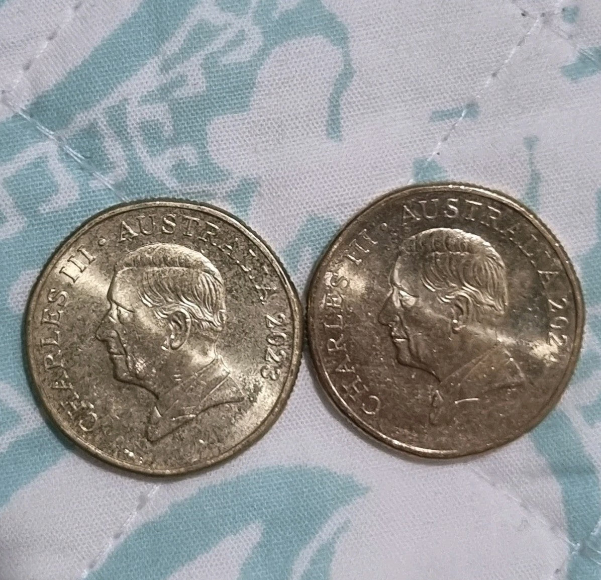 2023 & 2024 UNC $1 KING CHARLES III One Dollar UNCIRCULATED coins