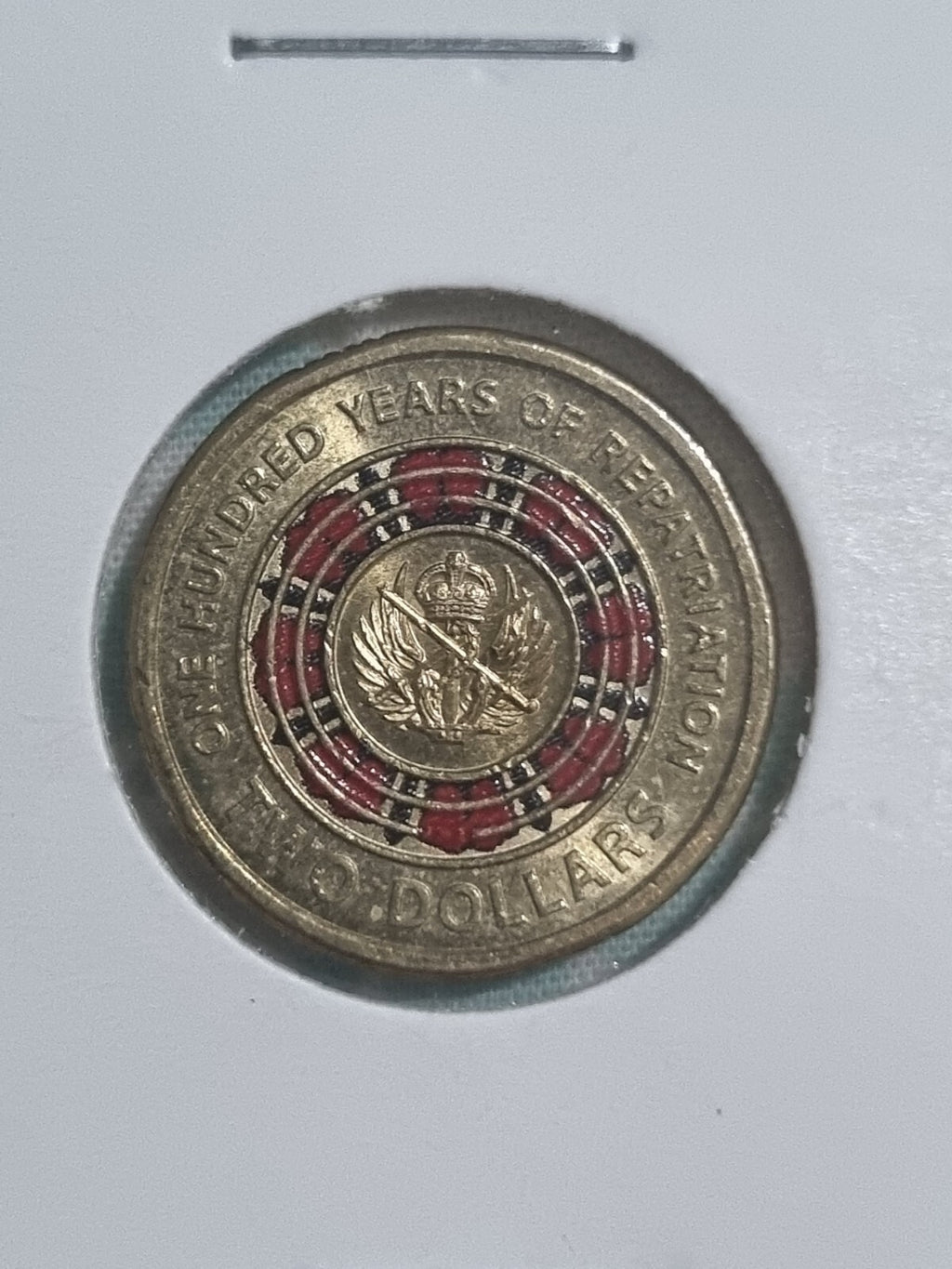 4 x Uncirculated Two Dollar Coloured Coins - $2 UNC in 2x2