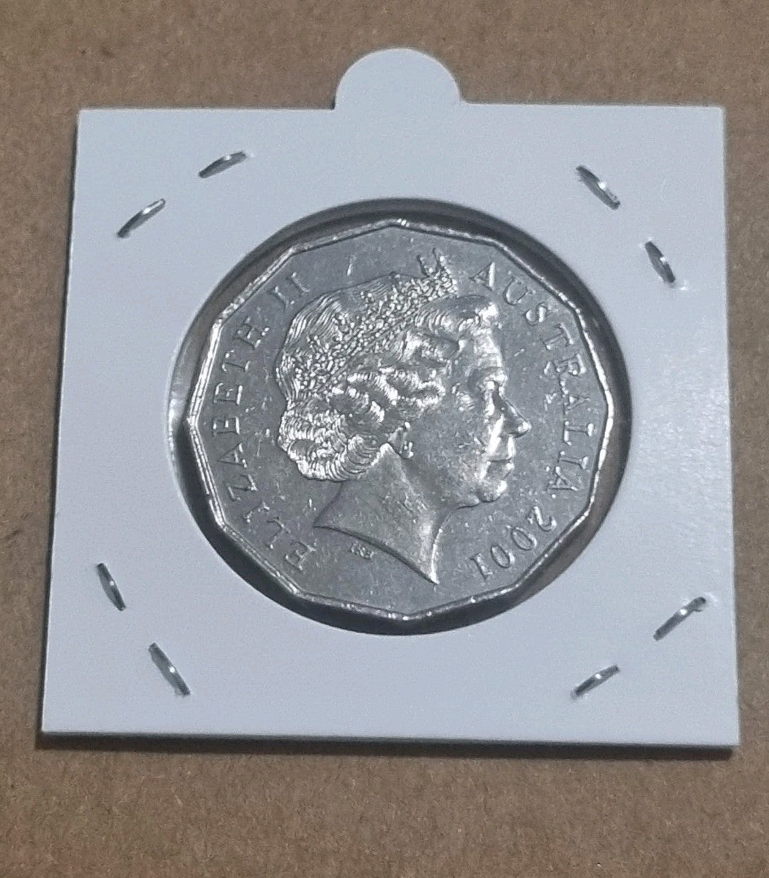 2001 Federation 50 Cent Lightly Circulated 