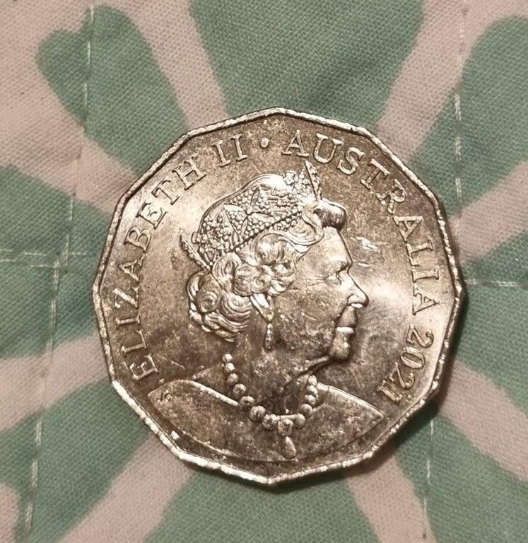 2021 50 Cent Coin - 50c -  Lower Mintage- JC 