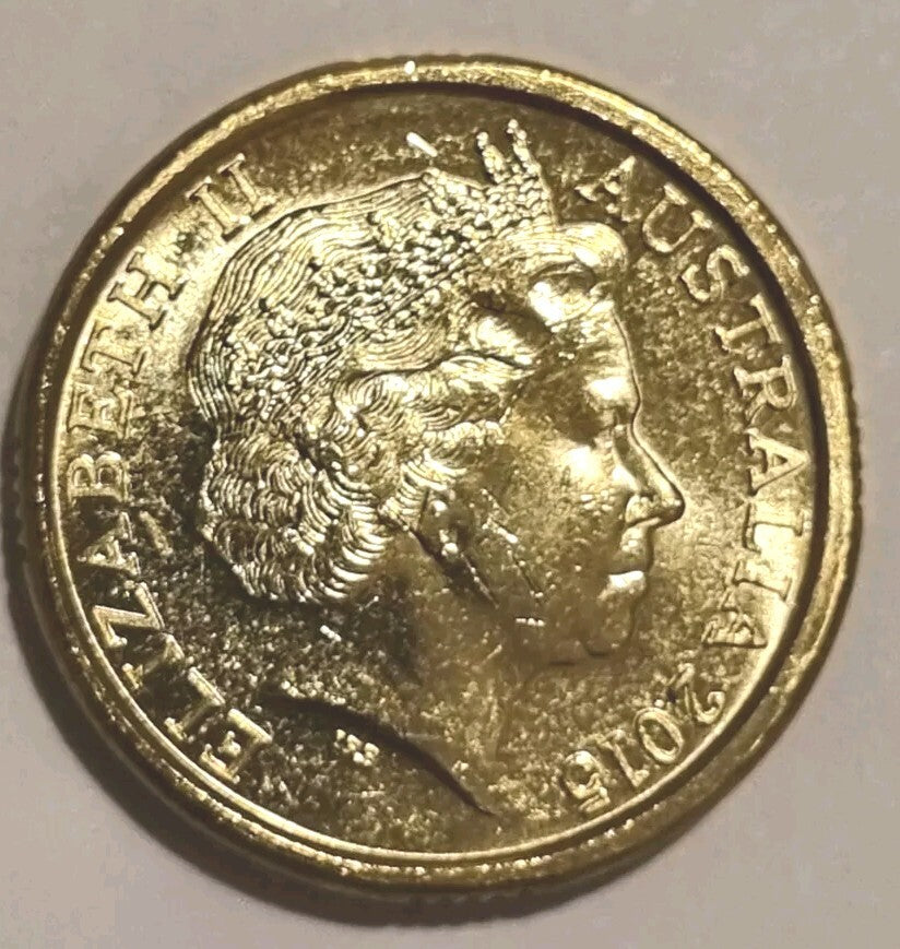 2015 UNC $2 ORANGE REMEMBRANCE FLANDERS FIELD COIN