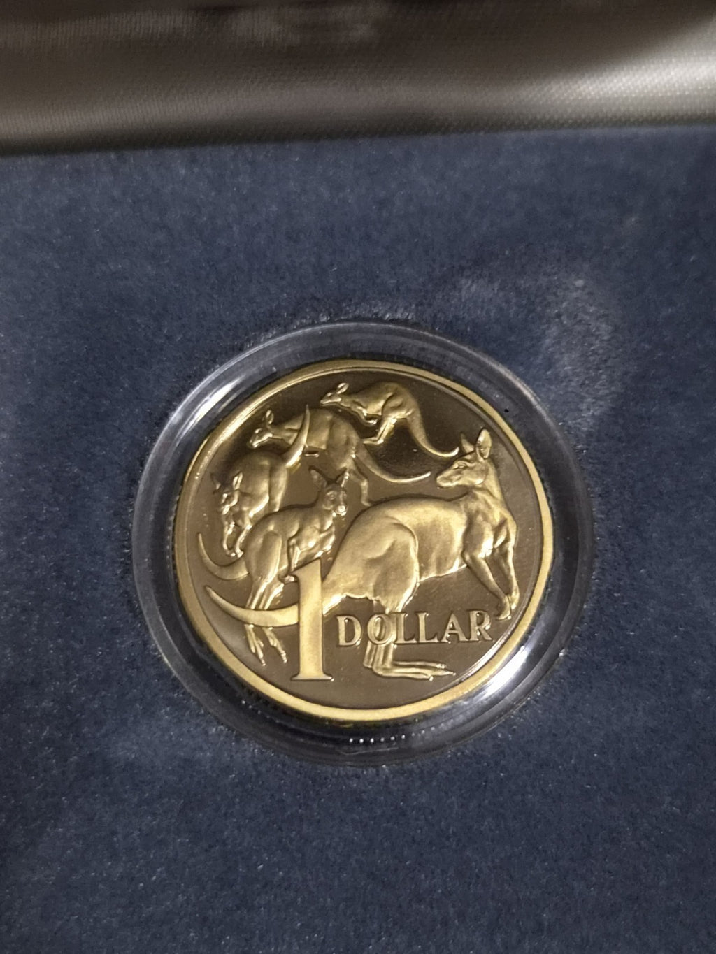 1984 Proof $1 Coin With Certificate & Box -  One Dollar Proof Coin First Year