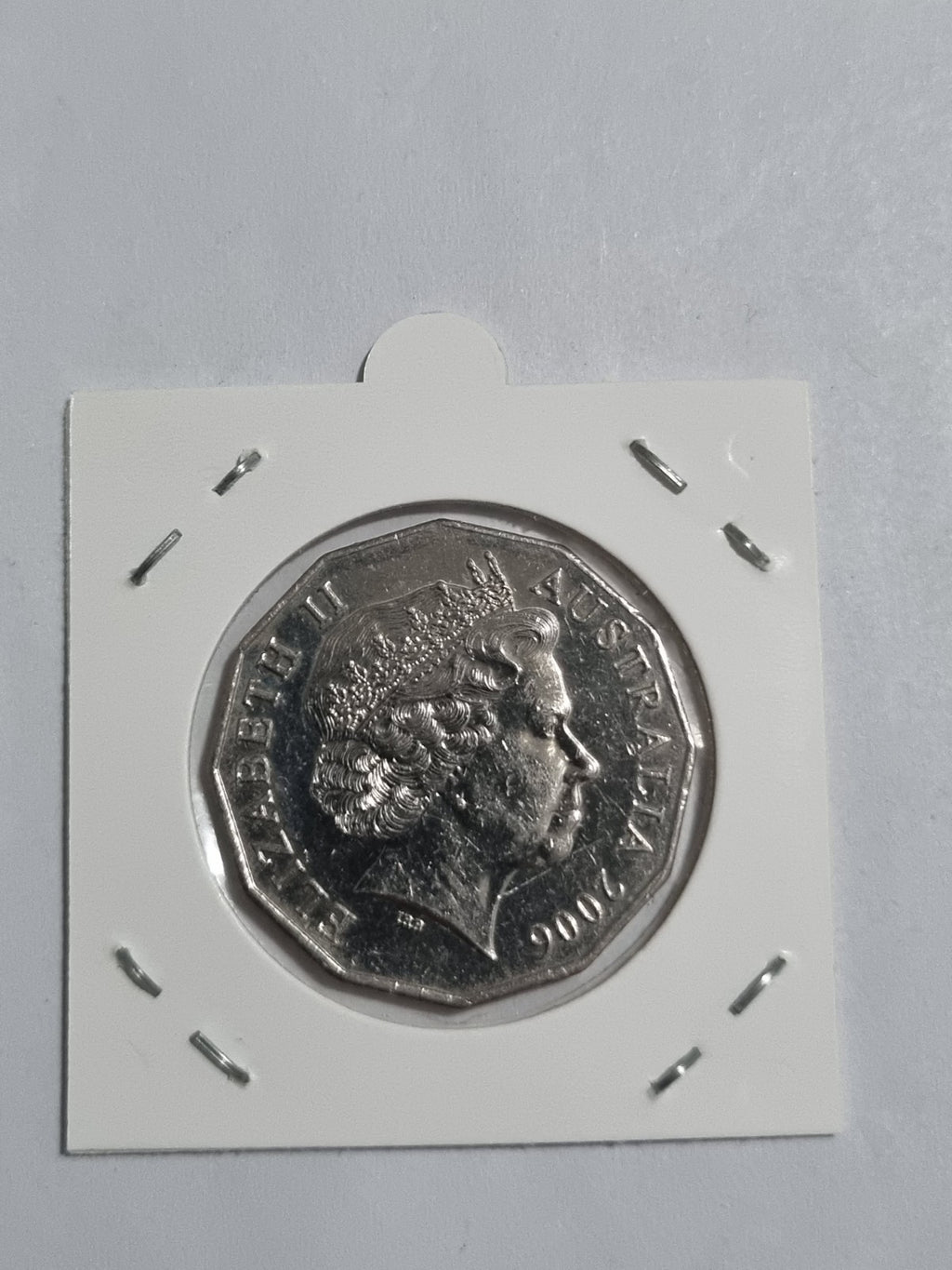 2006 50 Cent Coin - Uncirculated In 2x2
