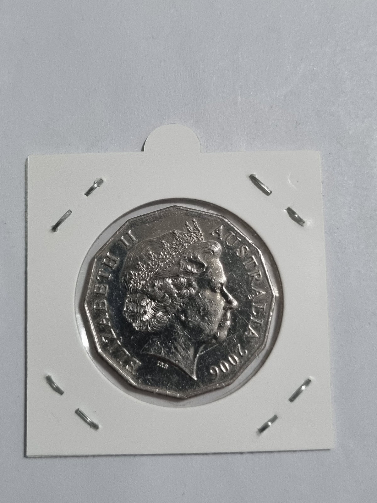2006 50 Cent Coin - Uncirculated In 2x2