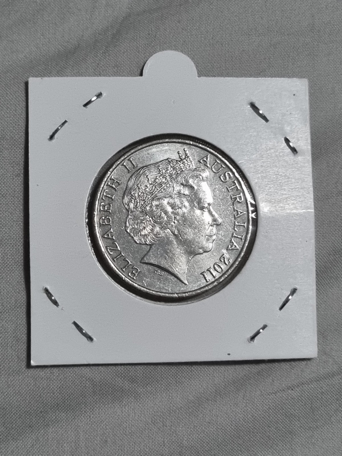 2011 UNC Year Of Volunteers 20 Cent Australian Coin From Mint Roll