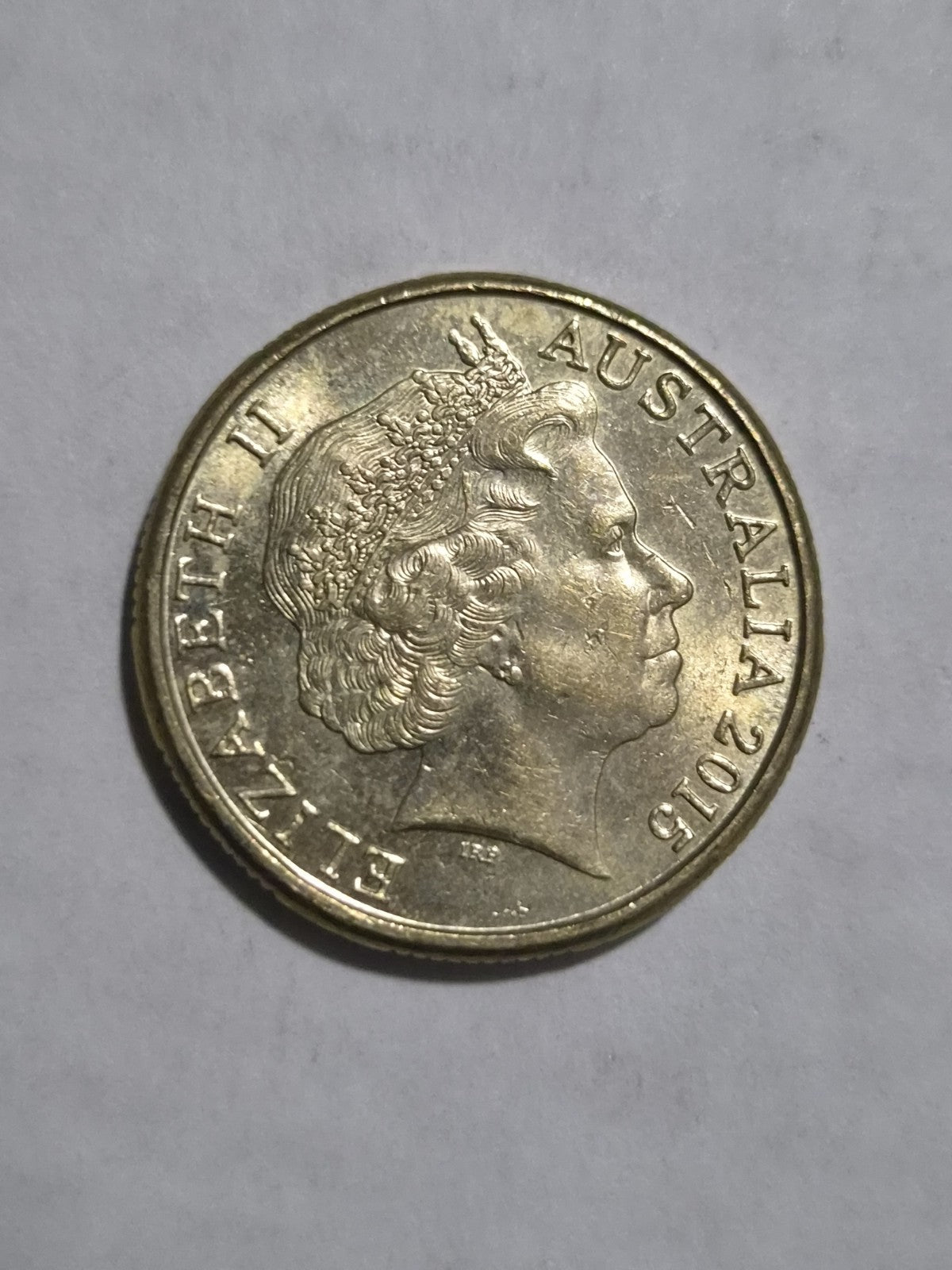 2015 One Dollar Australian Coin Lightly Circulated