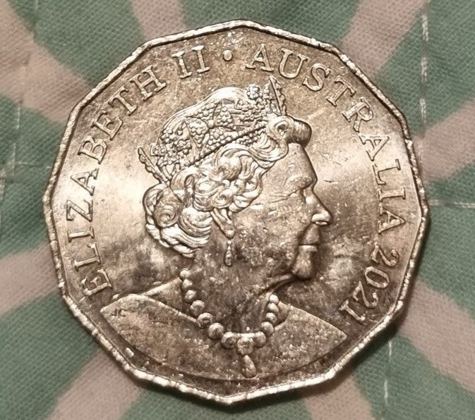 2021 50 Cent Coin - 50c -  Lower Mintage- JC 