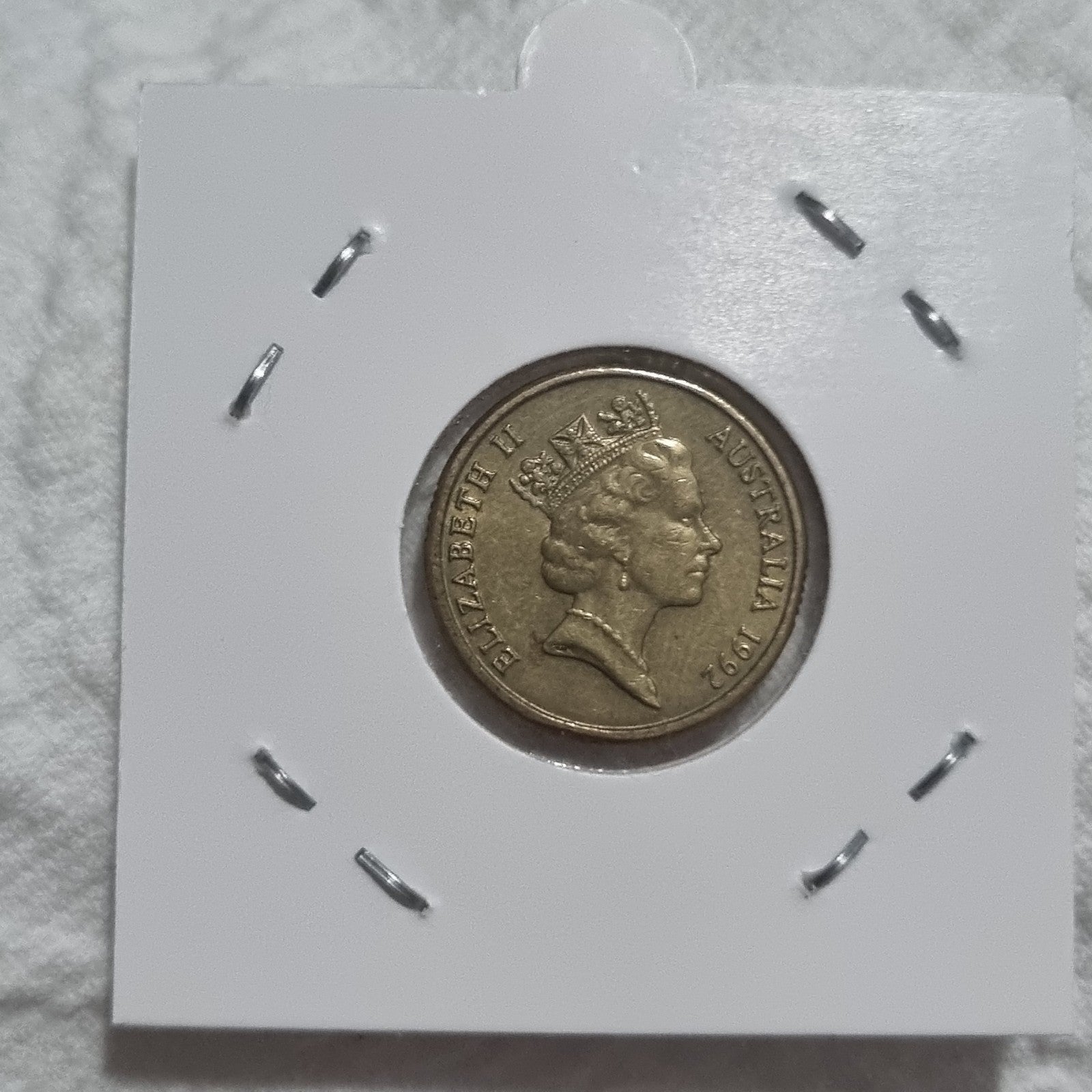 1992 Two Dollar Coin In 2x2 Holder For Lasting Protection 