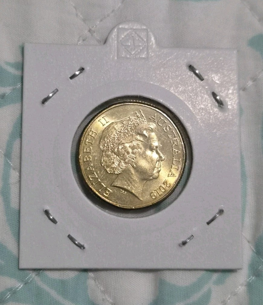 2019 $1 Dollar Australian U PRIVY aUNC - UNC