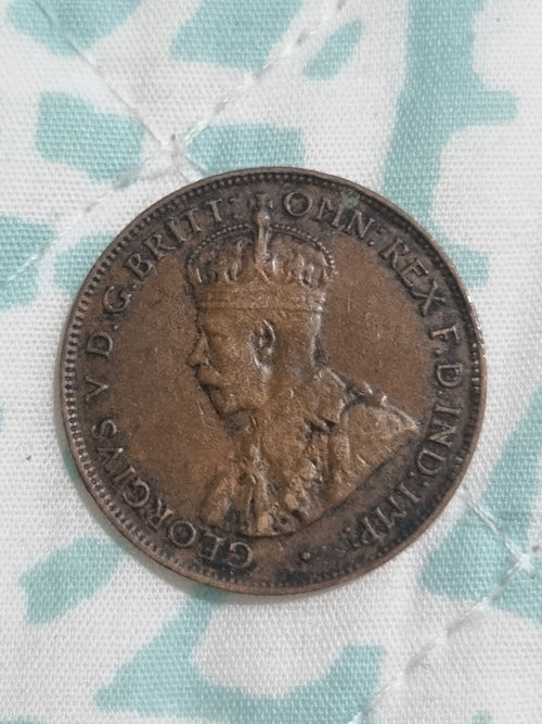 1933 KGV AUSTRALIAN  HALF PENNY 