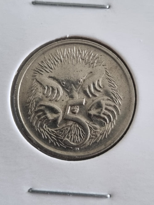 1981 5 CENT COIN SHINY CIRCULATED 