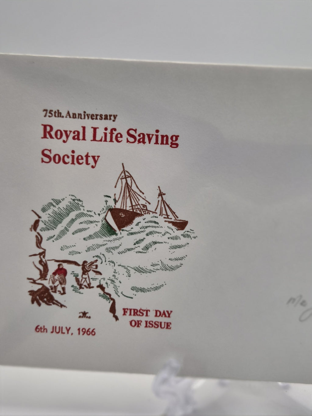 1966 - 75th Annic Royal Life Saving Society  First Day Cover Australia FDC